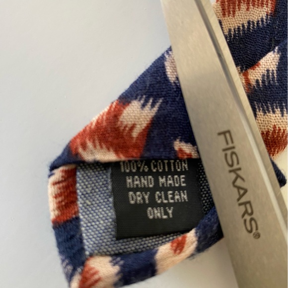 frank & buck, The All Cotton Barazoto tie in a cheetah pattern, animal print. - Picture 4 of 5